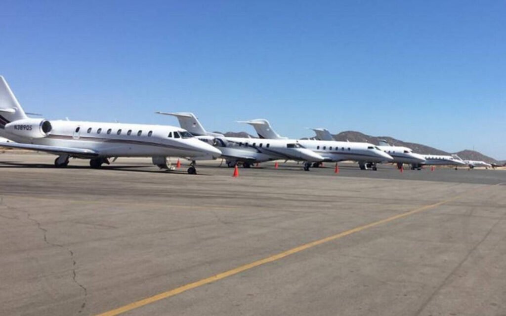 Aviación privada aumenta la economía en Los Cabos.