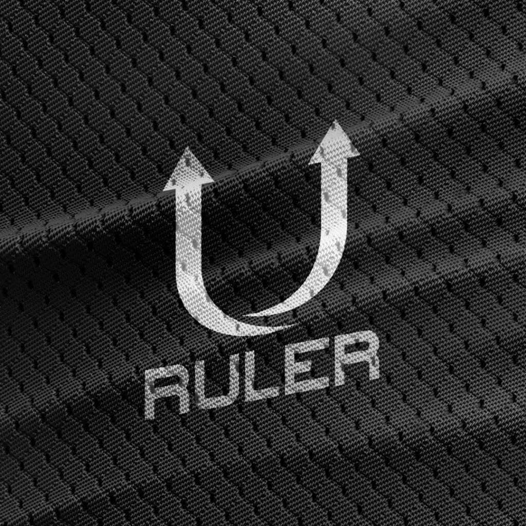 Logotipo de marca RULER