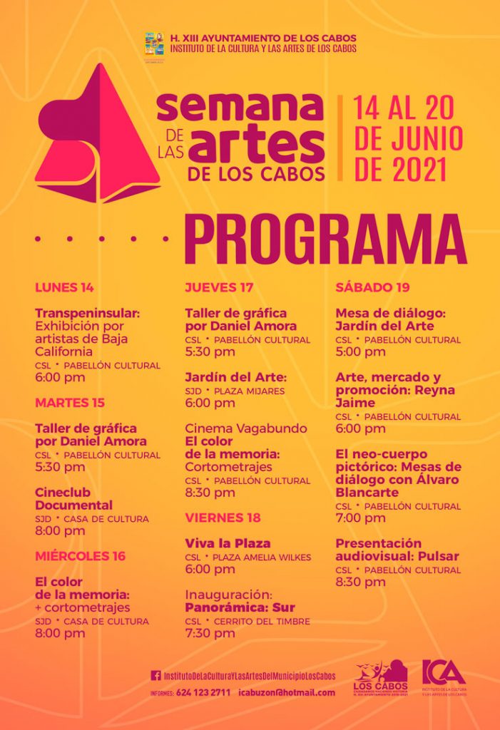 Programa de la Semana de las Artes de Los Cabos