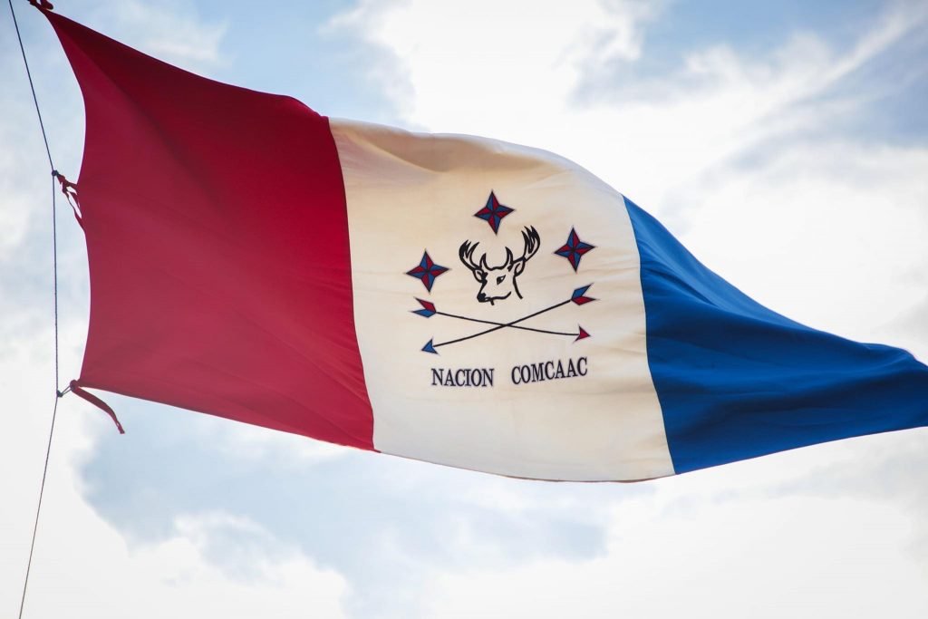 Año Nuevo Seri: bandera de Nación Comcáac