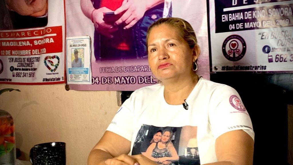 Ceci Patricia Flores Armenta, fundadora de colectivo Madres Buscadoras de Sonora. 