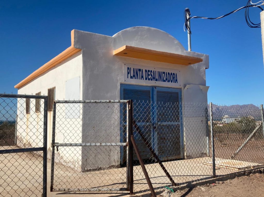 Planta Desalinizadora de Punta Chueca, Sonora. 