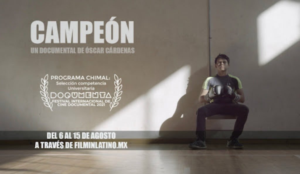Óscar Cárdenas presenta su documental "Campeón"