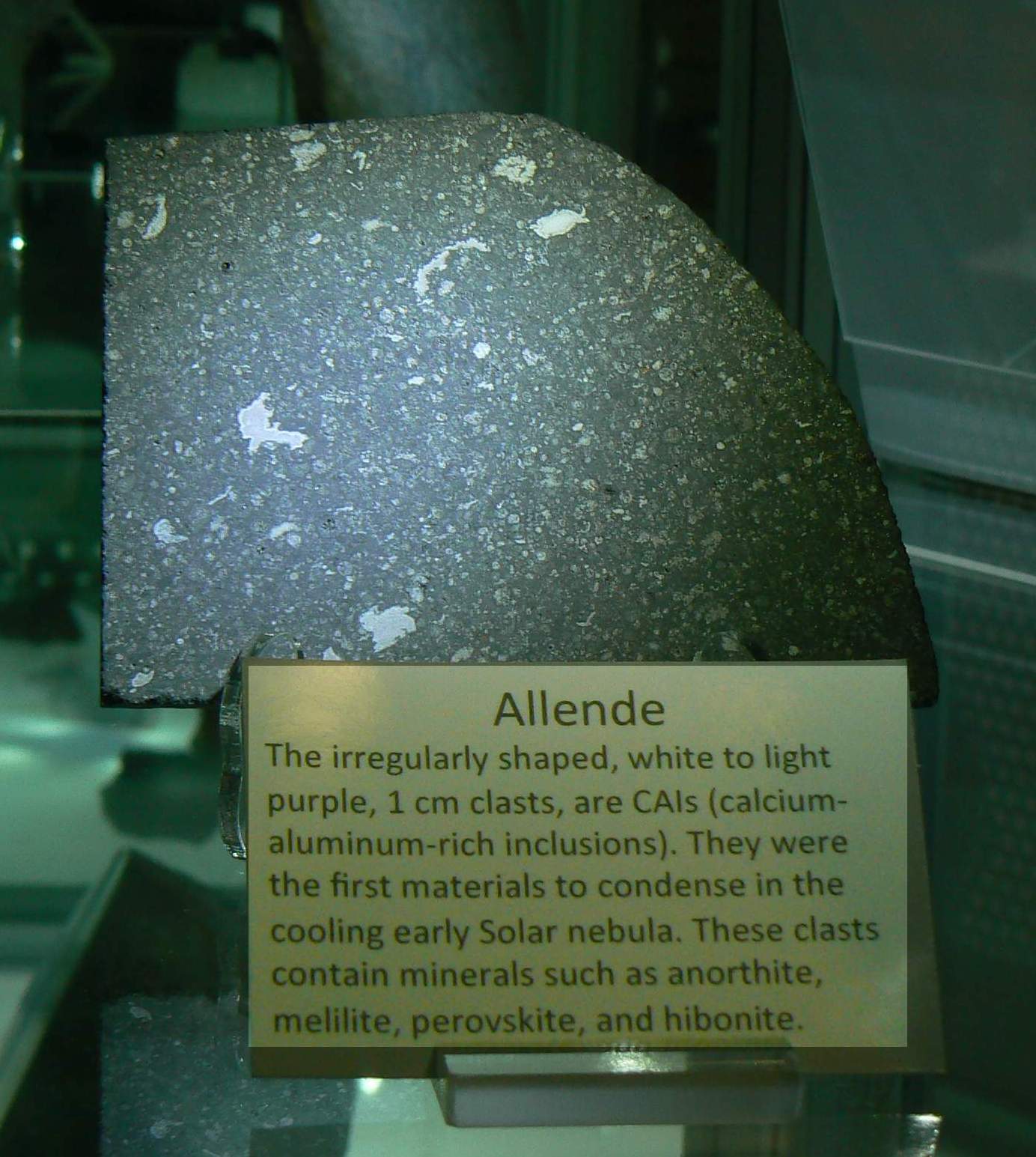 Meteorito Allende. 