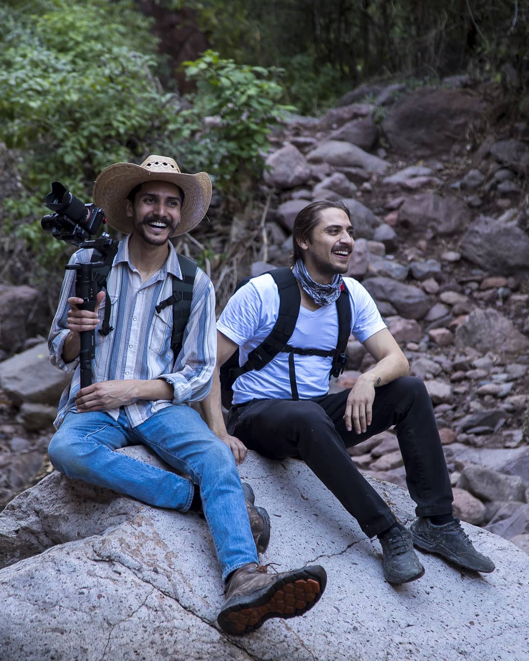 Manuel Núñez y Rodrigo Camacho de Conociendo Chihuahua. 