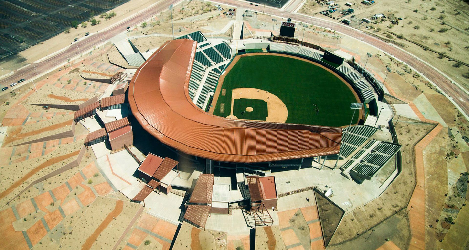 Estadio Sonora desde arriba