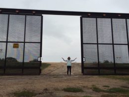 Muro entre EUA y México