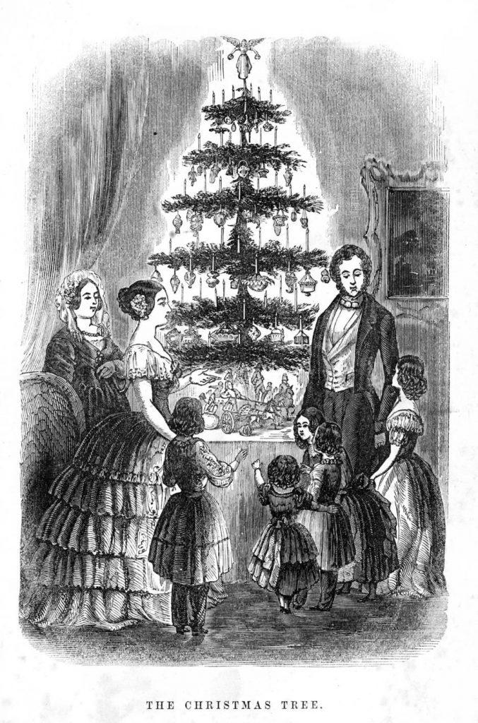ilustracion arbol de navidad