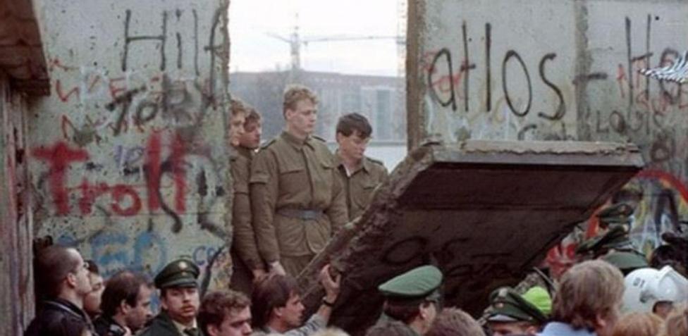 Caida del Muro de Berlin en la Union Sovietica URSS