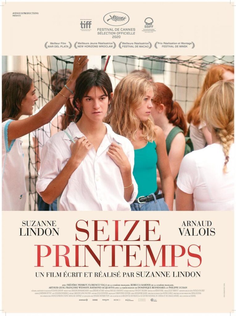 Cartel promocional de la pelicula francesa Una Primavera en Paris de la directora Suzanne Lindon