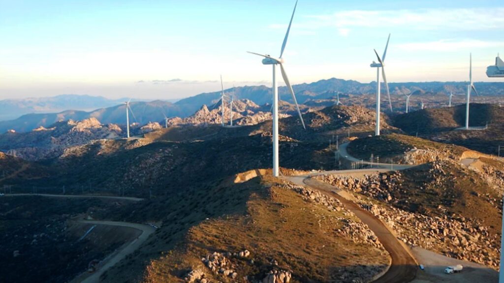 Parque Eolico Energia Sierra Juarez. FOTO De la pagina de Parque Eolico Energia Sierra Juarez