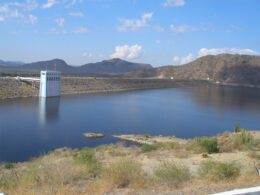 Presa El oviachi a donde llegara el acueducto yaqui en Sonora