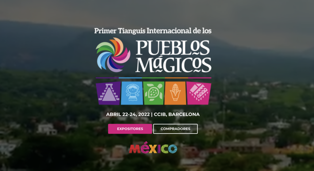 Promocional del Primer Tianguis Internacional de los Pueblos Mágicos. FOTO: Portal México Desconocido.