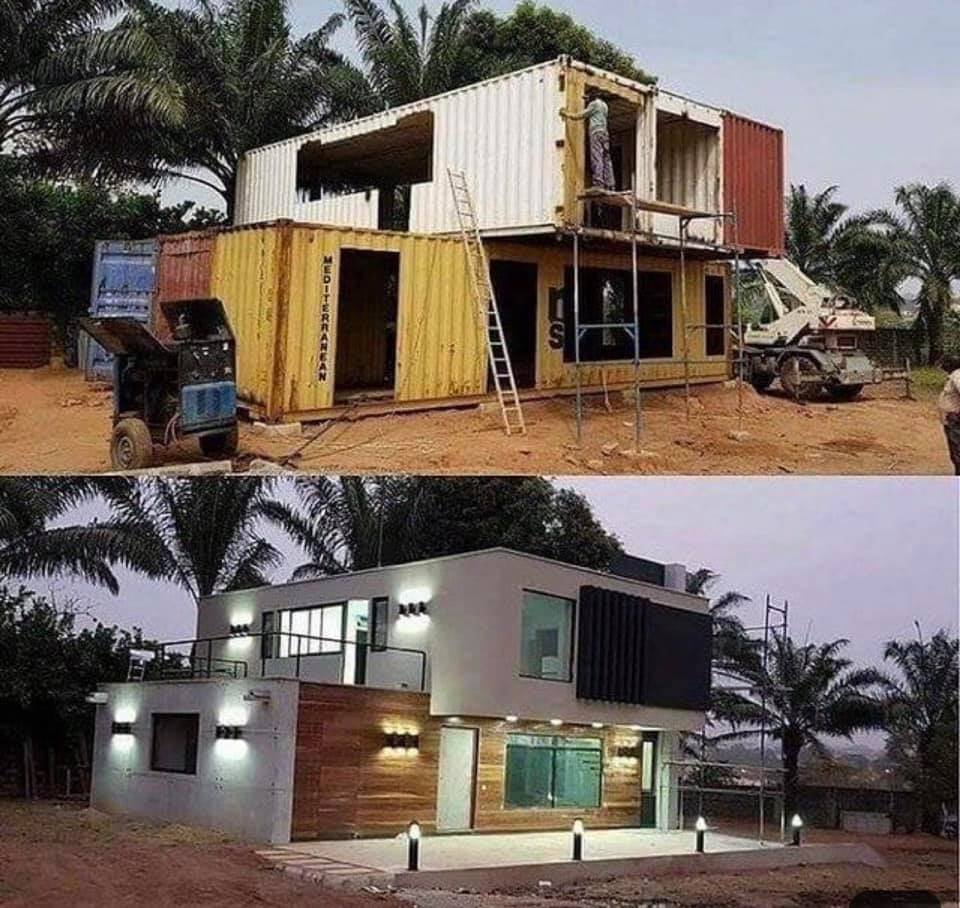 el proceso de construccion de casas prefabricadas en el terreno