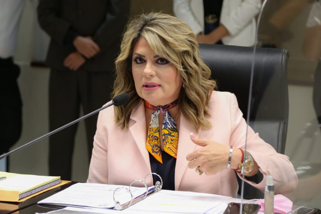 Alejandra López Noriega, diputada del Congreso del Estado, es de las representantes en Sonora que busca erradicar la obesidad infantil. Foto: Portal Canal Sonora.