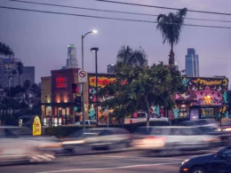 Una sucursal de El Pollo Loco en Los Angeles, California