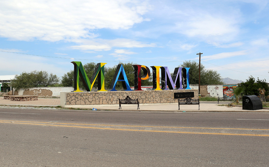 Las letras de Mapimí, Durango.