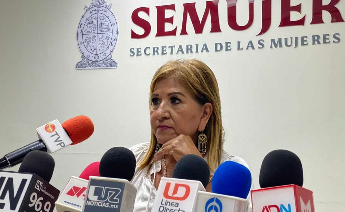 María Teresa Guerra Ochoa, titular de la Secretaría de las Mujeres en Sinaloa. 