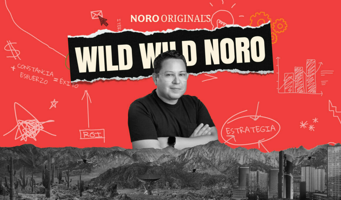 Luis Fernando Franco es host del podcast Wild Wild Noro