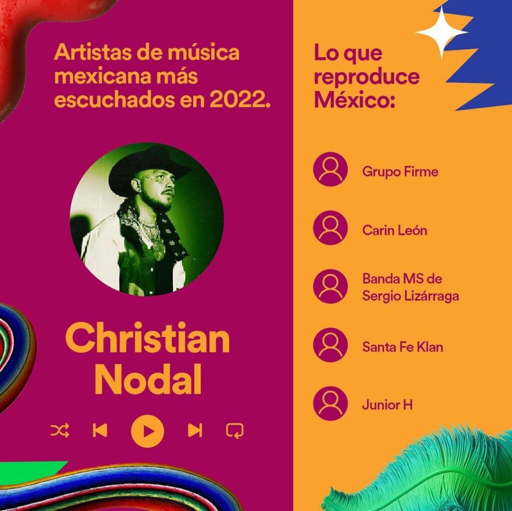 Christian Nodal Spotify