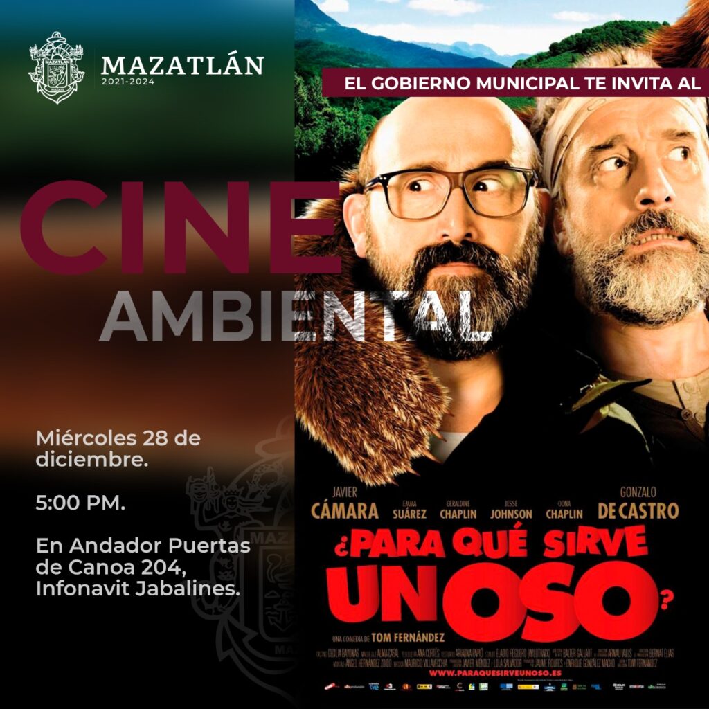 Cine ambiental, el programa para generar conciencia en Mazatlán