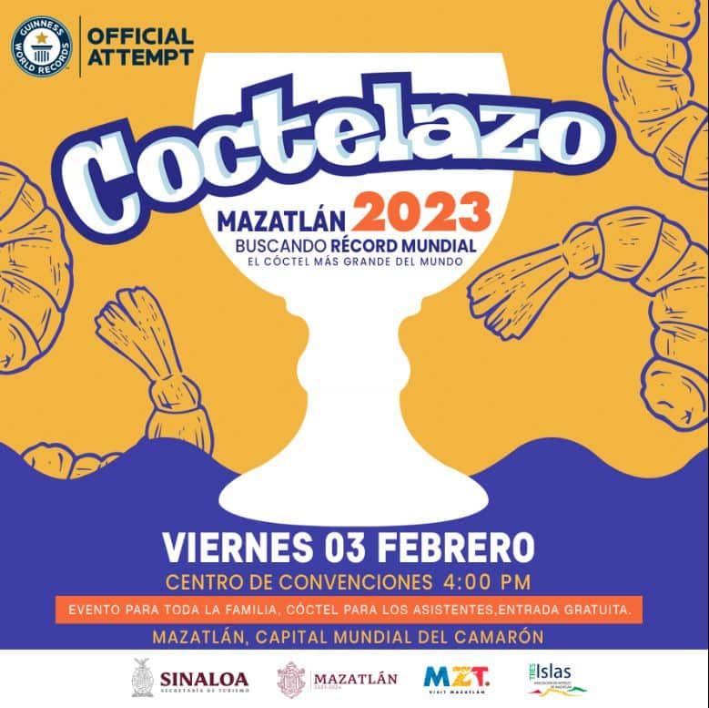 Mazatlán creará el coctel de camarón más grande del mundo 