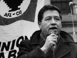 César Chávez, activista de los derechos civiles en EEUU