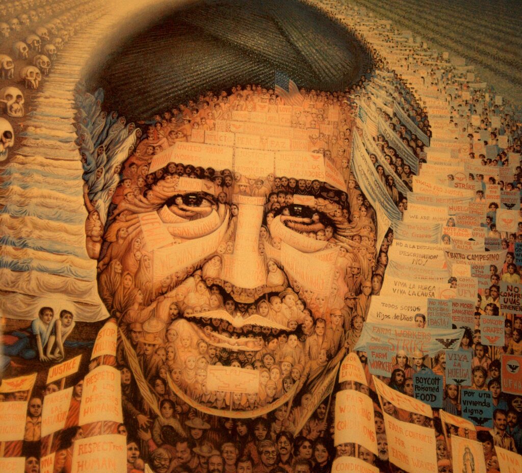 Cesar Chavez, civil rights activist in the United States