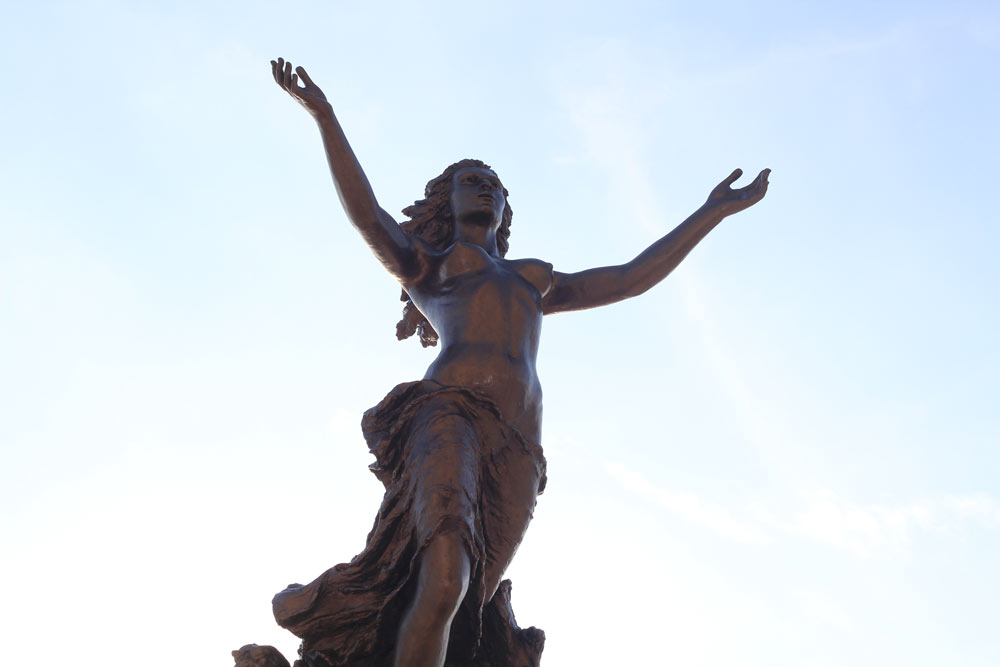 El Monumento a la Mujer Mazatleca, un símbolo con 40 años de antigüedad