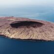 Isla Tortuga: un cráter de lava en medio del mar de Baja California Sur
