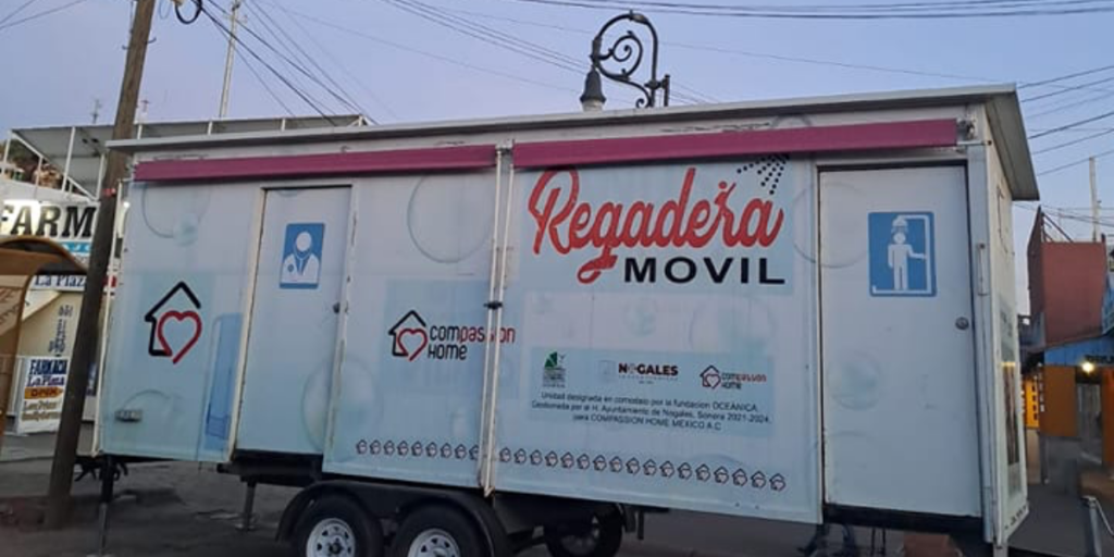 Compassion Home AC instaló regaderas móviles en Nogales.