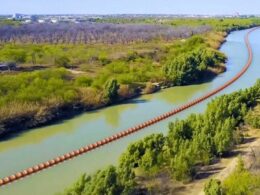 Texas pondrá un muro fronterizo flotante en el Río Bravo