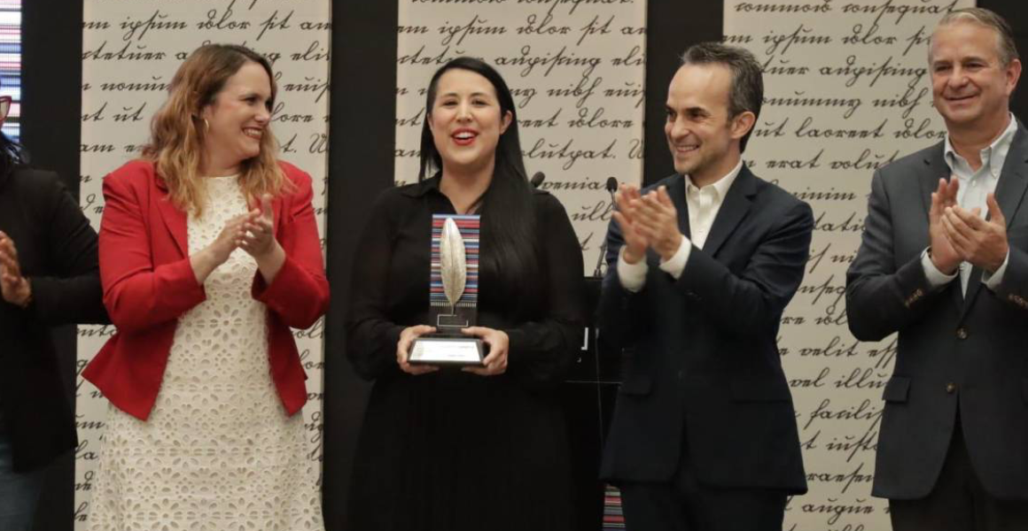 Suzette Celaya gana el Premio Primera Novela 2023.