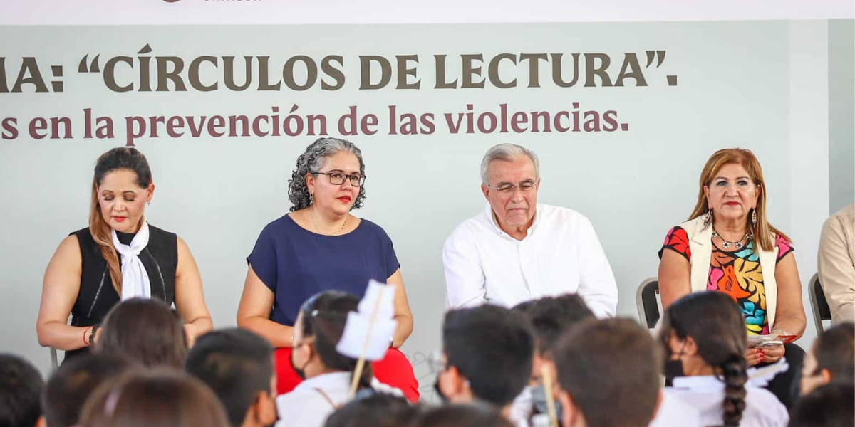 Circulos de lectura, el plan para prevenir la violencia en Sinaloa