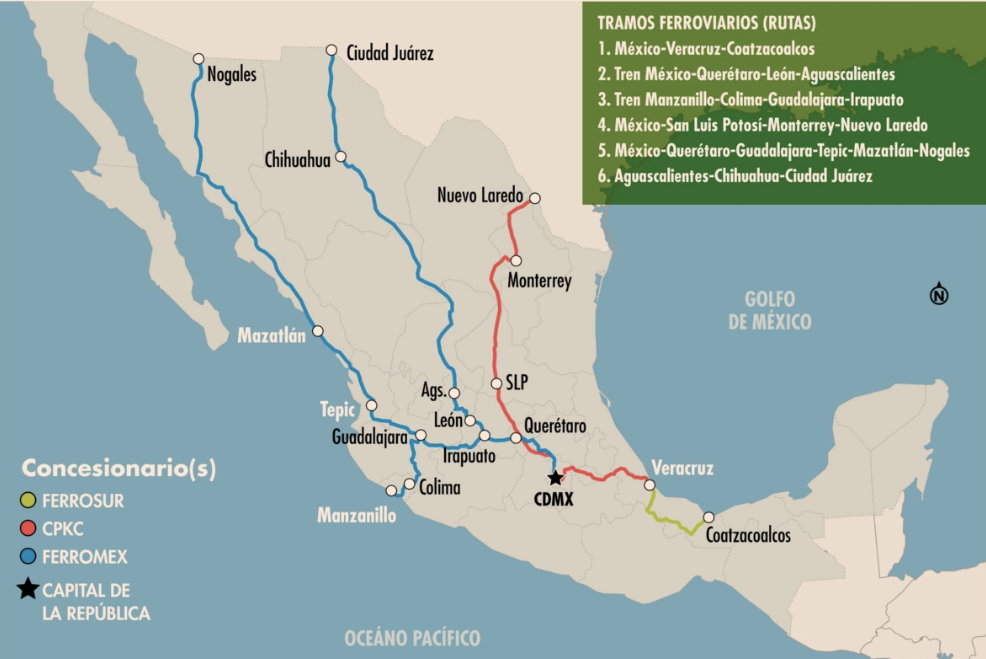 trenes de pasajeros mexico 2