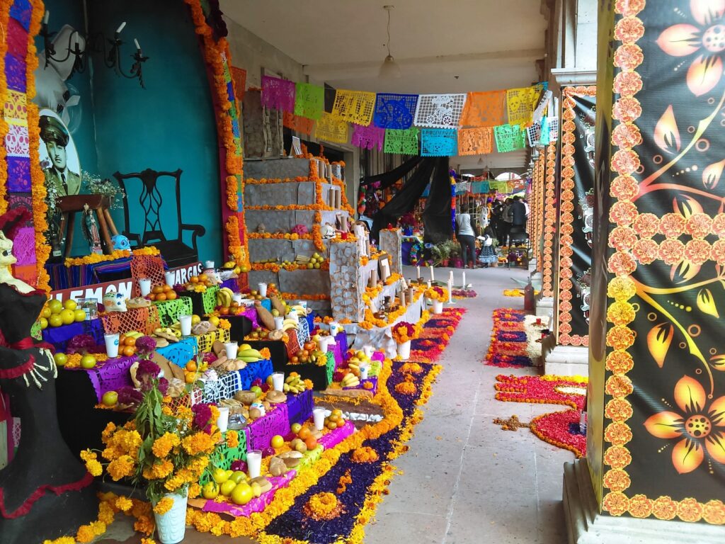 Altar de Dia de Muertos en Actopan Hidalgo Mexico 2017. 39