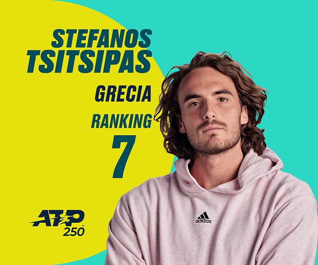 Stefanos Tsitsipas, jugador de tenis de Grecia en Los Cabos Open 2024