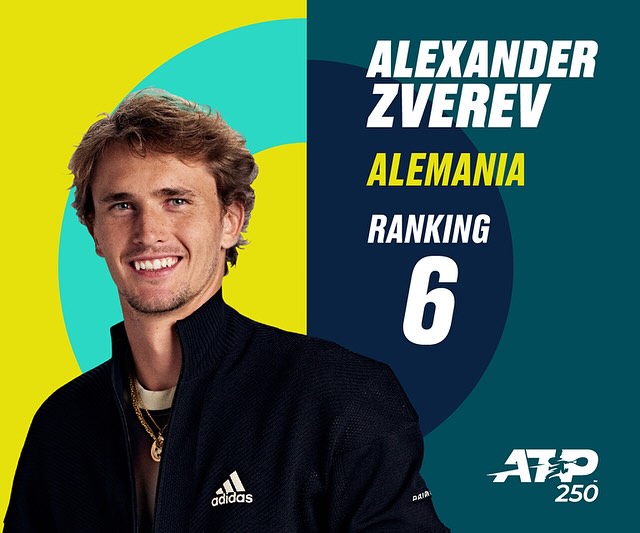 Alexander Zverev, jugador de tenis de Alemania en Los Cabos Open 2024