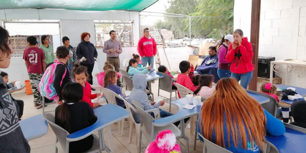 Comedor golondrinas en Hermosillo, un lugar que ofrece desayuno seguro a niños en situación vulnerable
