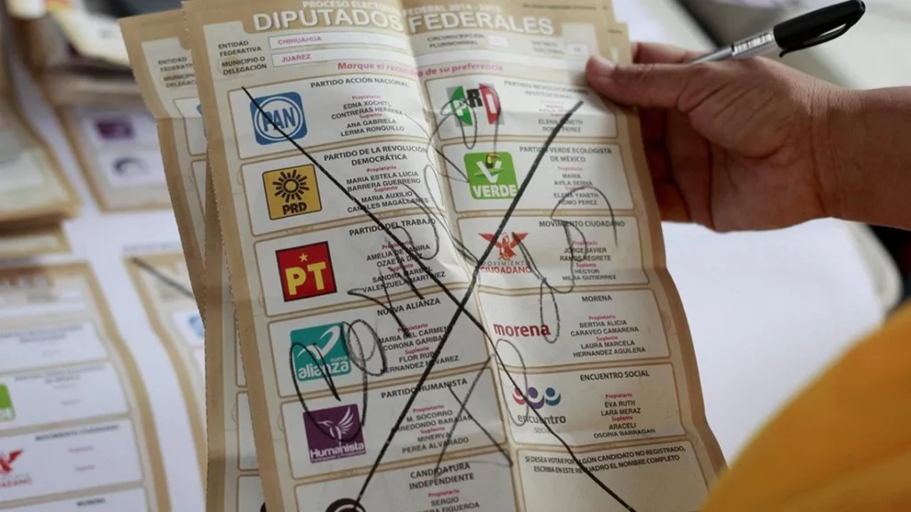 elecciones de 2024 votos nulos abstencionismo mexico