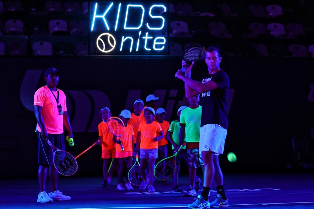 abierto los cabos 2024 tenis talk kids nite 2