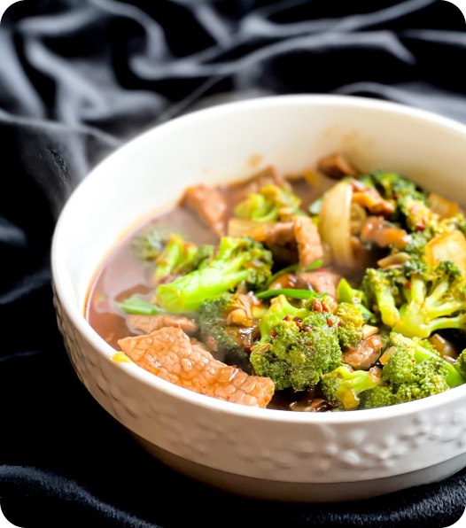 noro china receta carne brocoli