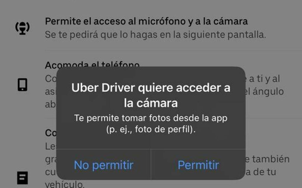 uber habilita opcion de grabar video socios viajes sonora