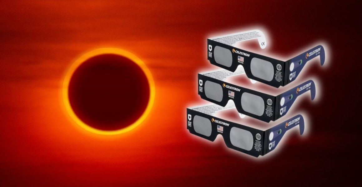 Aprende a identificar lentes seguros para ver el eclipse solar 2024