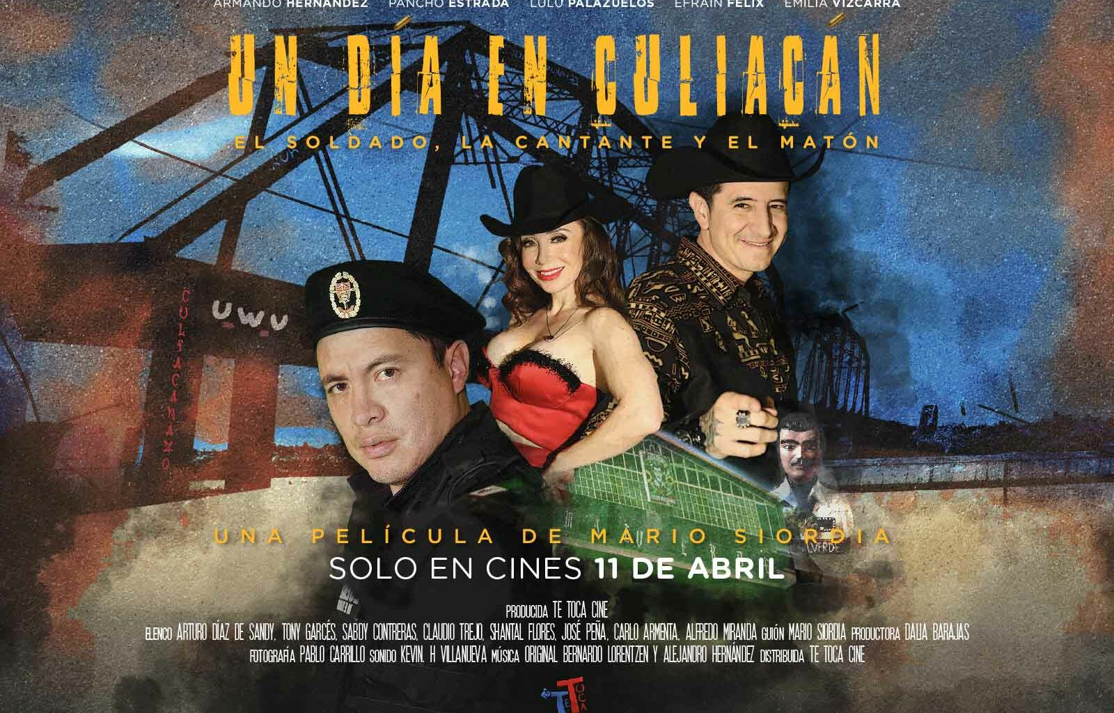 Poster promocional de la película 'Un día en Culiacán'