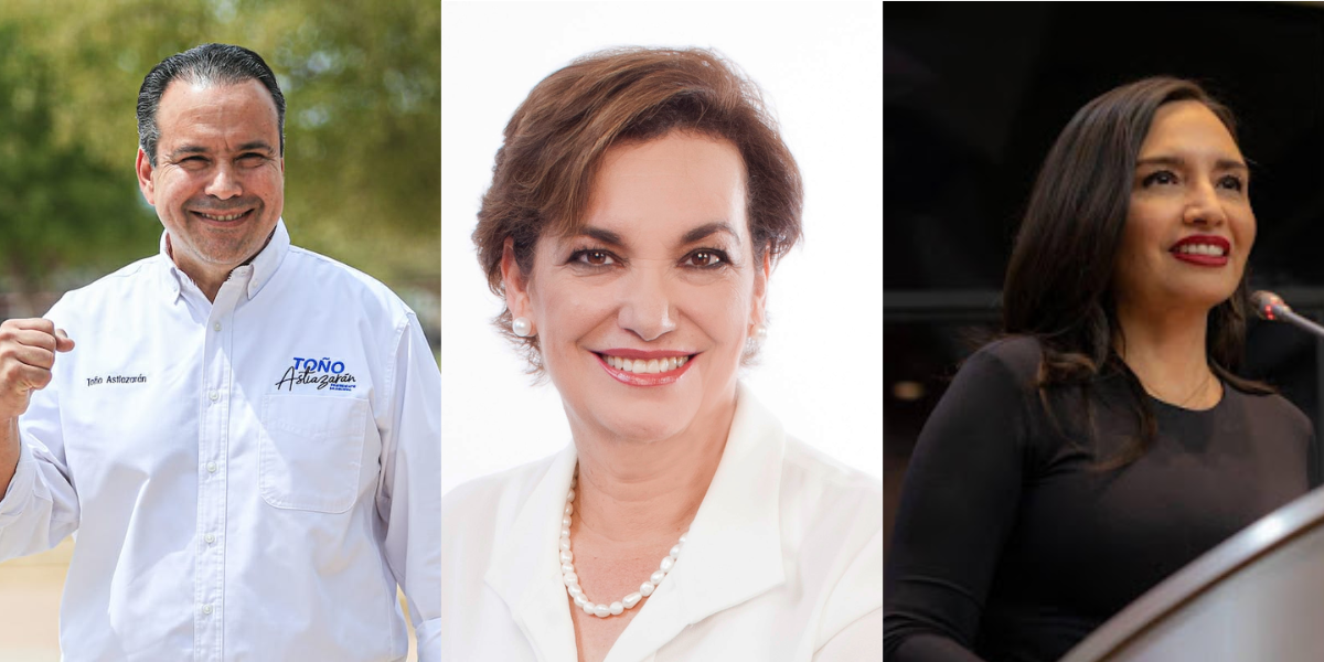 Estos son los 3 candidatos a la presidencia municipal de Hermosillo