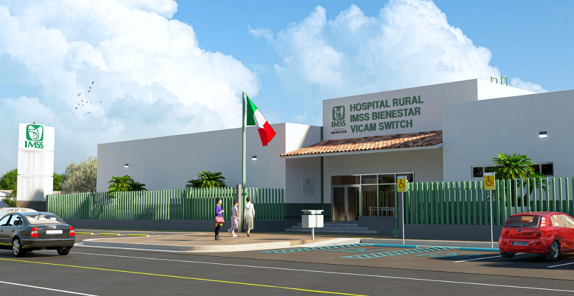 Construcción del hospital de Vícam Switch finalizará en septiembre y atenderá a 47 mil personas