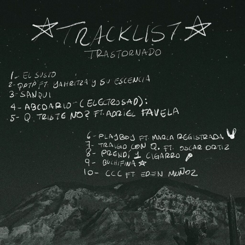 Tracklist del album 