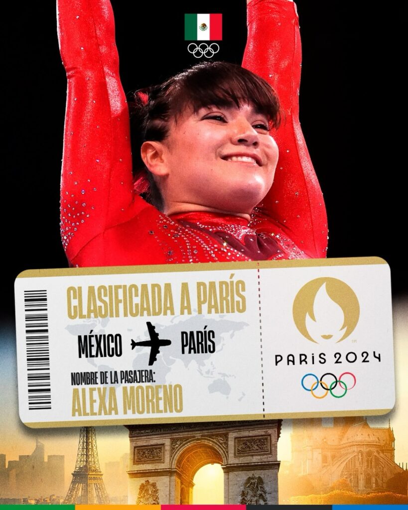 Alexa Moreno presente en los Juegos Olimpicos 2024