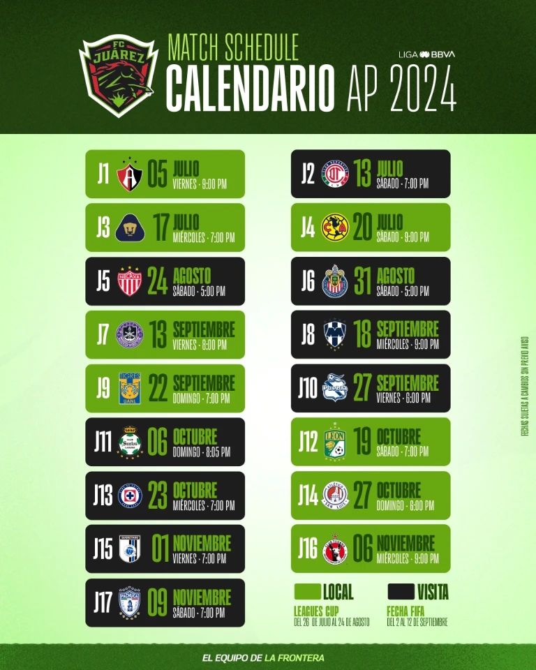 liga mx calendario apertura 2024 4